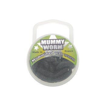 Euro Tackle Mummy Worm Black 35-pk