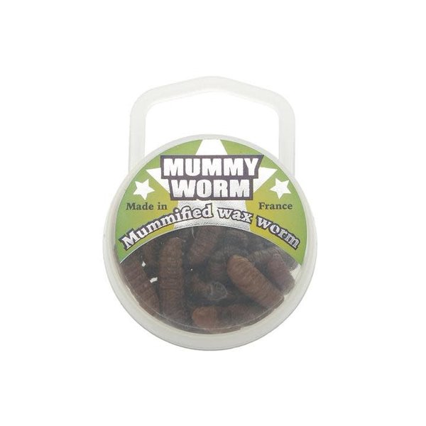 Euro Tackle Mummy Worm Brown 35-pk