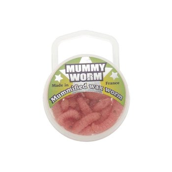Euro Tackle Mummy Worm Pink 35-pk