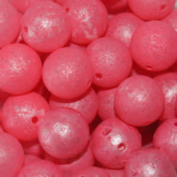 Troutbeads 10mm Bubblegum Glow