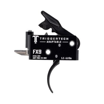 TriggerTech FX9 Adaptable (3.5-6 lbs) Short Two Stage Curved Trigger