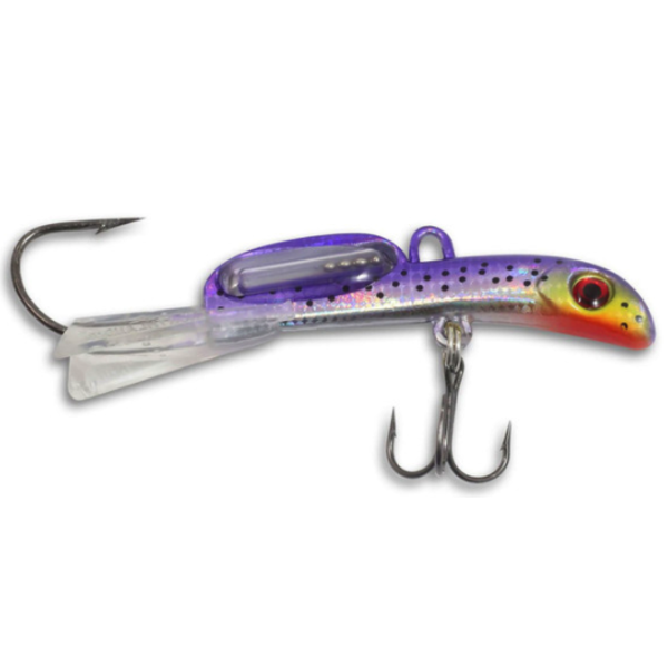 Northland Rattlin' Puppet Minnow 1/4oz Purpledescent