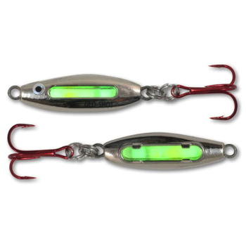 Northland Glo-Shot Fire-Belly Spoon Silver Shiner 1/4oz