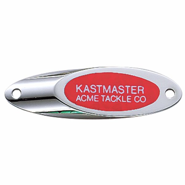 Acme Kastmaster 1/2oz Chrome w/Red Flash