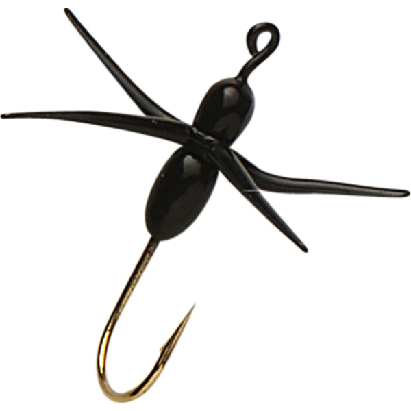 Custom Jigs&Spins Nuclear Ant Size 8 Black 2-pk