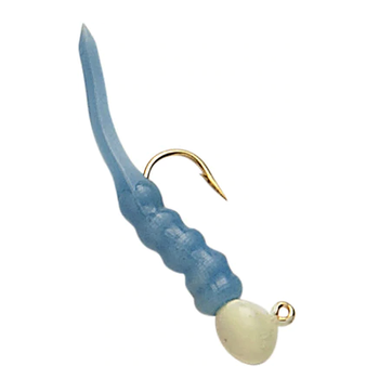 Custom Jigs&Spins Ratso Size 6 Blue Glow 2-pk