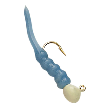 Custom Jigs&Spins Ratso Size 8 Blue Glow 2-pk