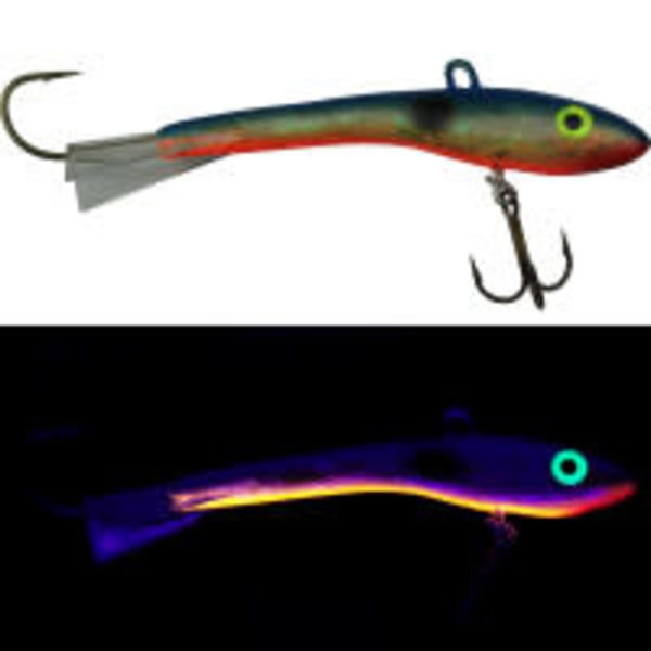Moonshine Lures Shiver Minnow #2 Holographic BT Shad