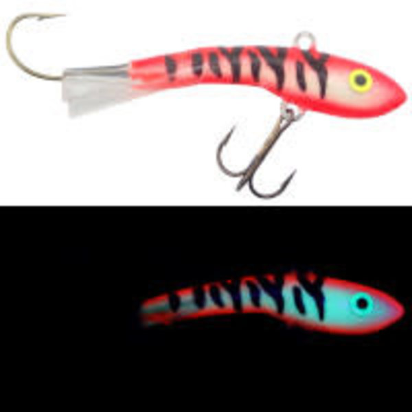 Moonshine Lures Shiver Minnow #2.5 Red Tiger