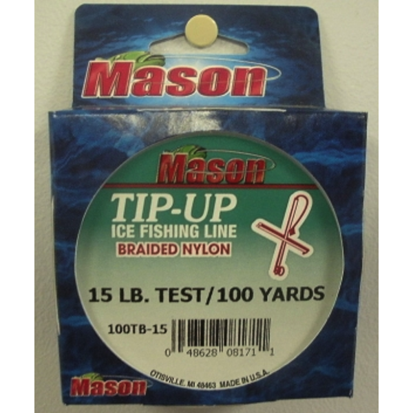 Mason Ice Fishing Braided Line 25lbs 100yds