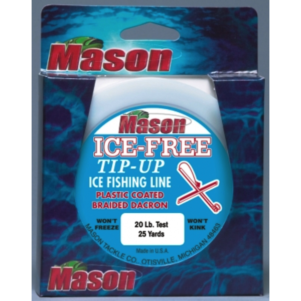 Mason Ice-Free Tip-Up Line 20lb 100yds