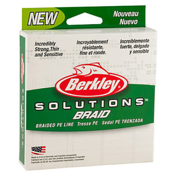 Berkley Solutions 40lb Braid. 110yd Moss Green - Gagnon Sporting Goods