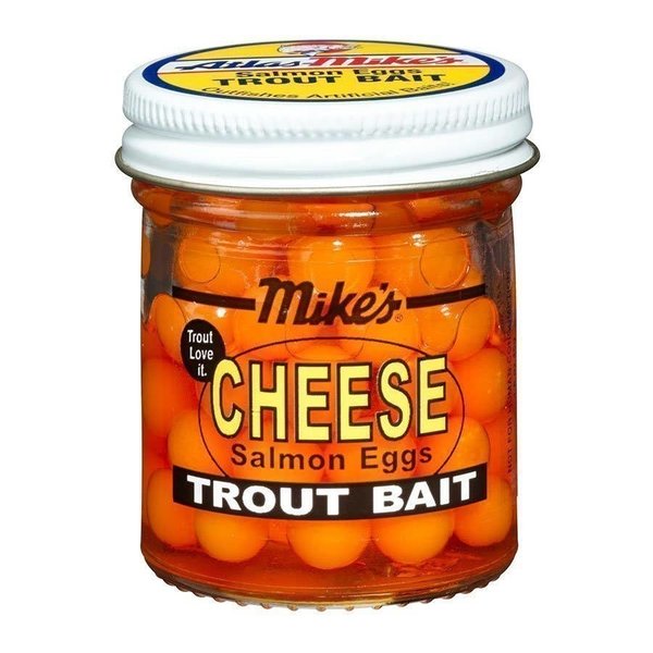 Atlas-Mike's Quality Salmon Eggs. Cheese-Yellow 1.6oz