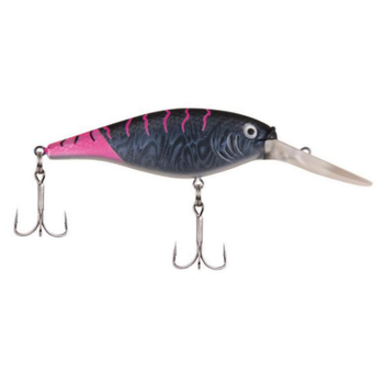 Berkley Flicker Shad. 2.3" 1/4oz Firetail MF Black Cougar