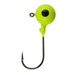 Berkley Round Ball Jigs. 3/4oz Chartreuse 3-pk