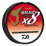 Daiwa J-Braid X8 Grand 15lb 150yd Dark Green