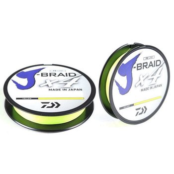 Daiwa J-Braid X4 20lb Yellow 150yd