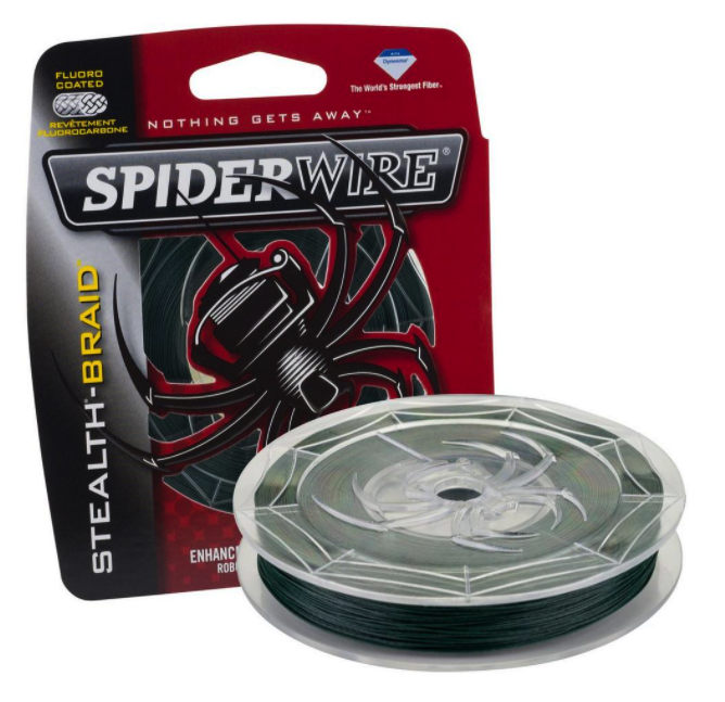 Spiderwire Stealth-braid 65lb in Moss Green Color 125yds for sale online