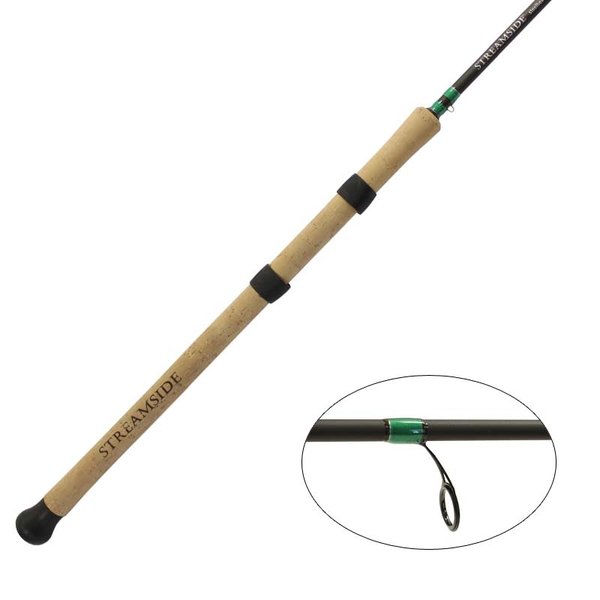 Streamside Custom Steelhead Float Rod.13' 6" Light Action Sliding Rings 4lb-8lb 3-pc