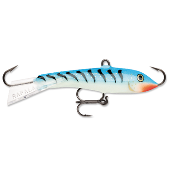 Rapala Jigging Rap. Glow Blue Tiger 05