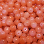 Creek Candy Beads 6mm Peach Jello #177