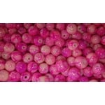 Creek Candy Beads 8mm Toxic Pink #101