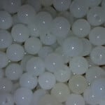 Creek Candy Beads 10mm Natural Smoke White #189