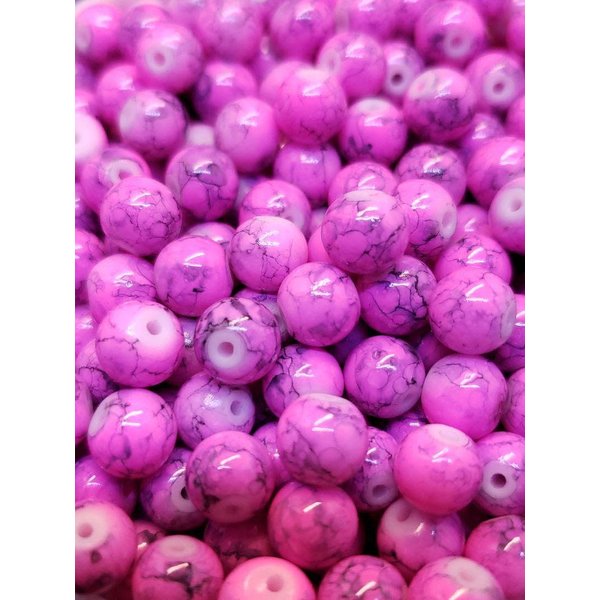 Creek Candy Beads 6mm Toxic Berry #155