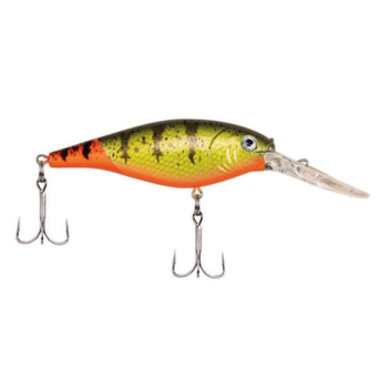 Berkley Flicker Shad. 3" 1/3oz Firetail Hot Perch