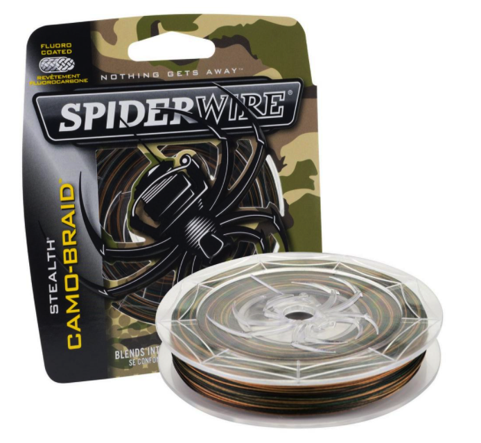 SpiderWire Stealth Camo Braid 50lb. 125yds - Gagnon Sporting Goods