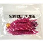North Shore Tackle Trout Worm's 3" Ruby Sparkle