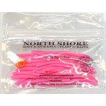 North Shore Tackle Trout Worm's 3" Bubblegum