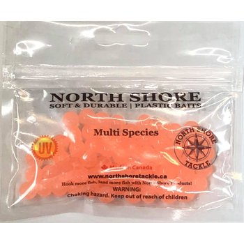 North Shore Tackle Soft Bead 10mm Peach 222