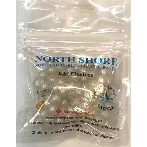 North Shore Tackle Egg Cluster Pearl White