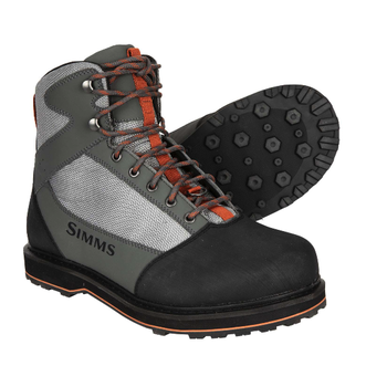 Simms Tributary Wading Boot Rubber Sole, Striker Grey, 9