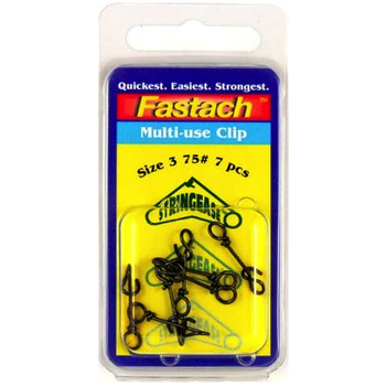 Stringease Fastach Multi-use Clip. Size 4 100# 6-pk