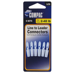 Compac Line to Leader Connectors. 6-pk