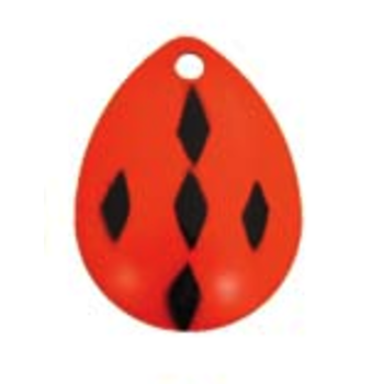 Compac Jaws Worm Harness 15lb 5 of Diamonds Orange