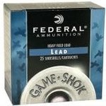 Federal Game Shok 12 GA 3in MAG  #4 1-5/8oz Shotgun Ammunition