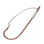 Mustad Weedless W3369A 1/0 Hook. 3-pk