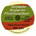 Torpedo Superior Fluorocarbon 20lb 100yds