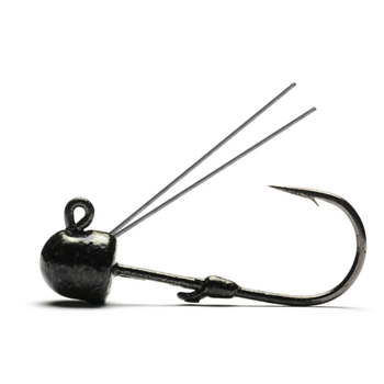 Mustad Weedless GP Jig Head 1/8oz 1/0 Pumpkin Seed 4-pk