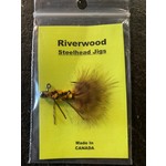 Riverwood Riverwood Steelhead Jig Mini Tiger Chenille/Marabou with Legs