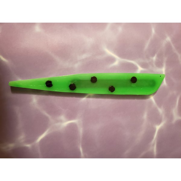 Deep Rig Tackle Artificial Herring Mag Green Frog