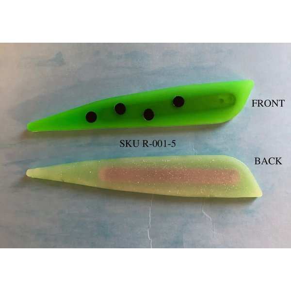 Deep Rig Tackle Artificial Herring Mag Green Frog