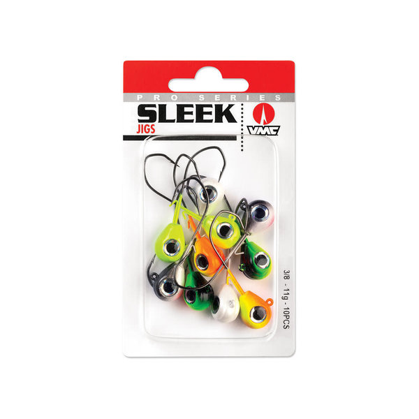 VMC Sleek Jig 1/4oz Assortment 10-pk