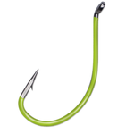 VMC Wide Gap Walleye Hook #2 Flo Chartreuse 6-pk
