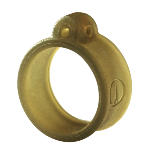 VMC Crossover Ring 8mm Green Pumpkin 10-pk