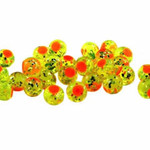 Cleardrift Tackle Cleardrift Tackle Glitter Bomb 6mm Chartreuse Orange Dot
