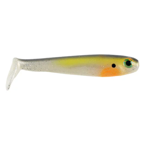 Yum Foxy Shad Money Minnow Lures 4 Pack 5'' - Swimming Action & Super-Soft  Body